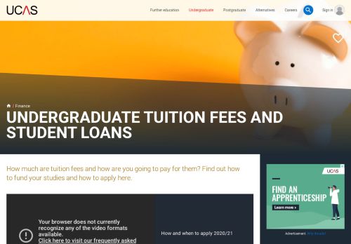 Student Finance - Student Loans And Tuition Fees