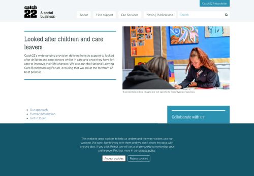 Looked after children and care leavers - Catch22