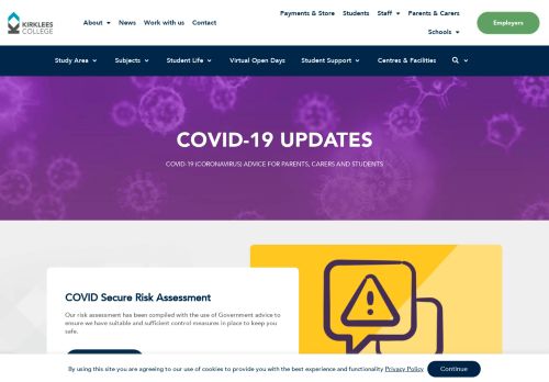 COVID-19 Updates - Kirklees College