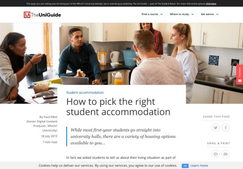 How to pick the right student accommodation - The Uni Guide